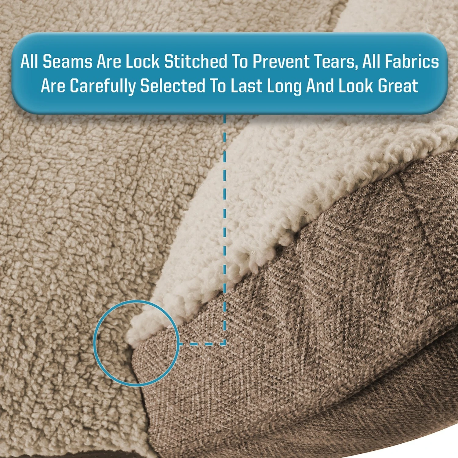 Canine Creations Step In Orthopedic Bolster Dog Bed - Image 6