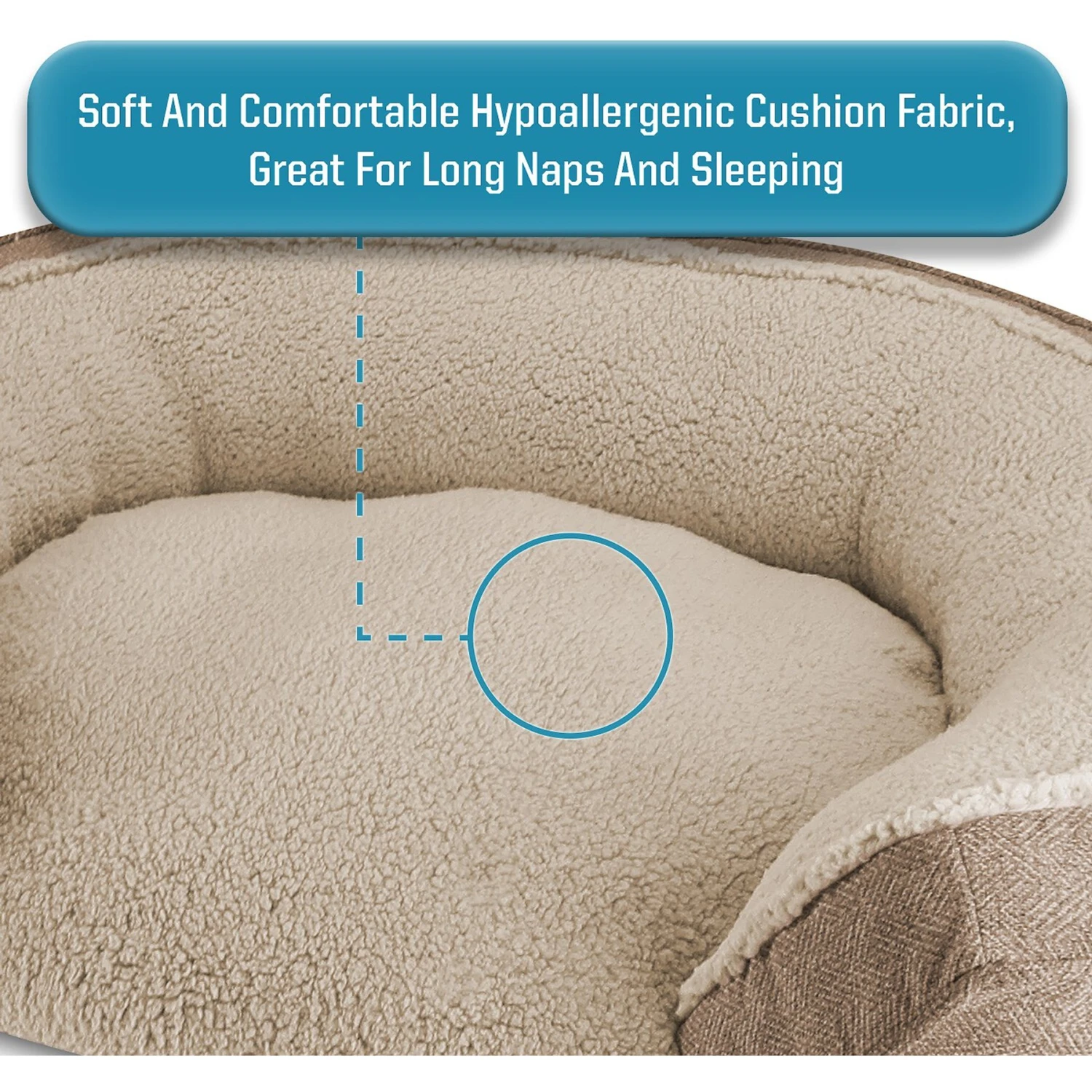 Canine Creations Step In Orthopedic Bolster Dog Bed - Image 7