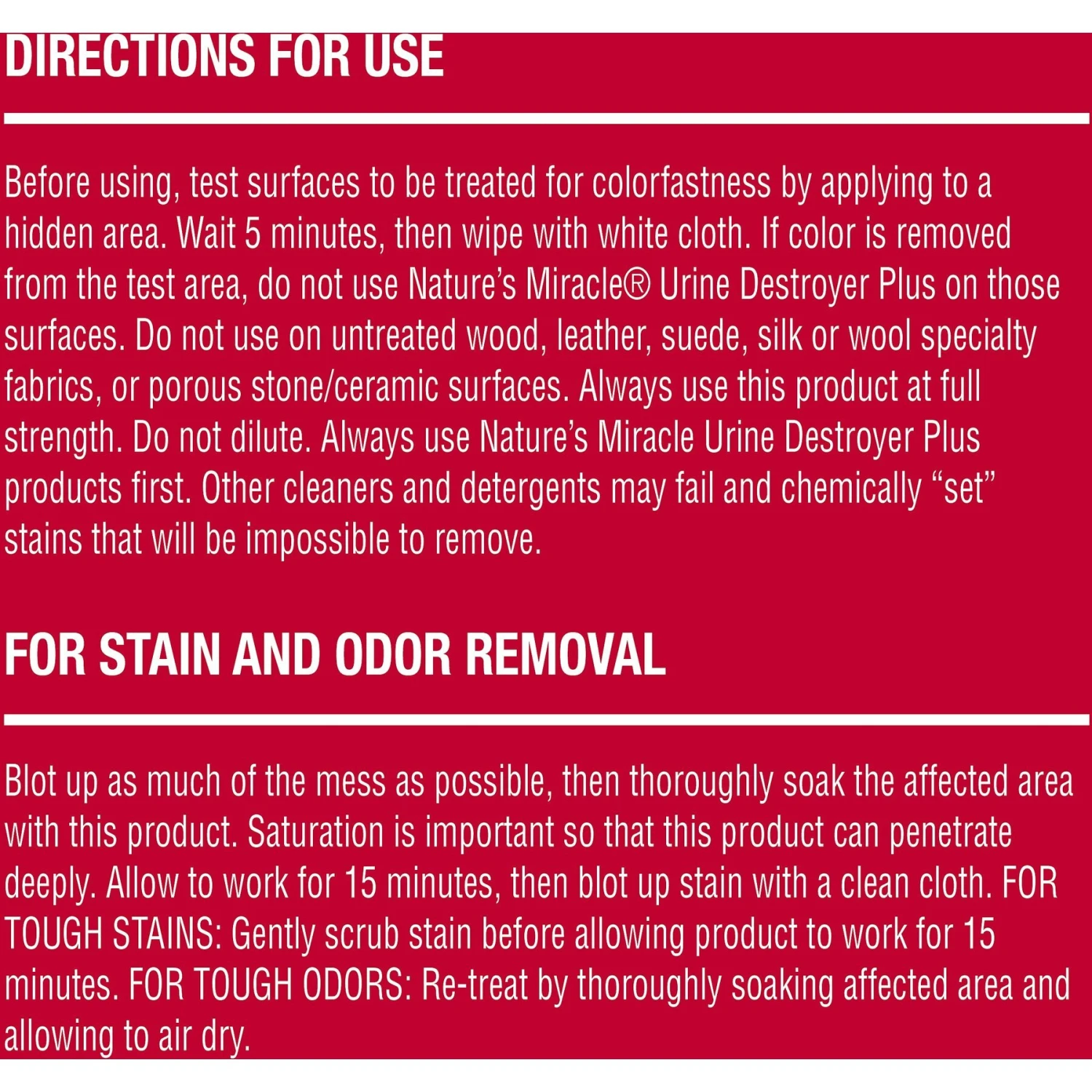 Nature's Miracle Dog Urine Destroyer Plus Enzymatic Formula Stain Remover, 1.3-gal Bottle - Image 8