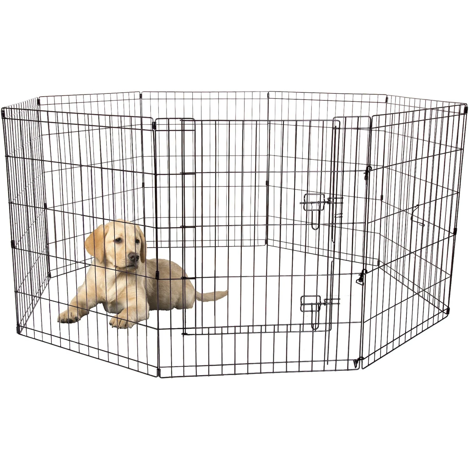 Pet Adobe Folding Puppy Playpen - Image 2