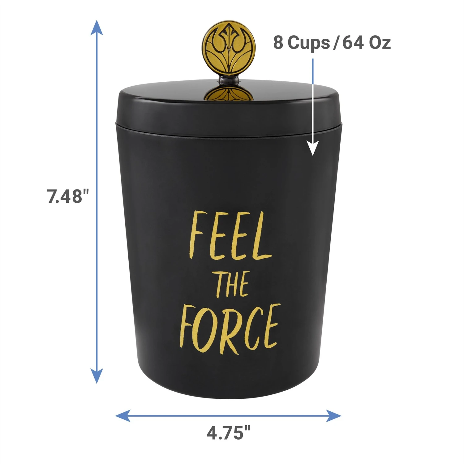 STAR WARS Melamine Dog & Cat Treat Jar - Image 2