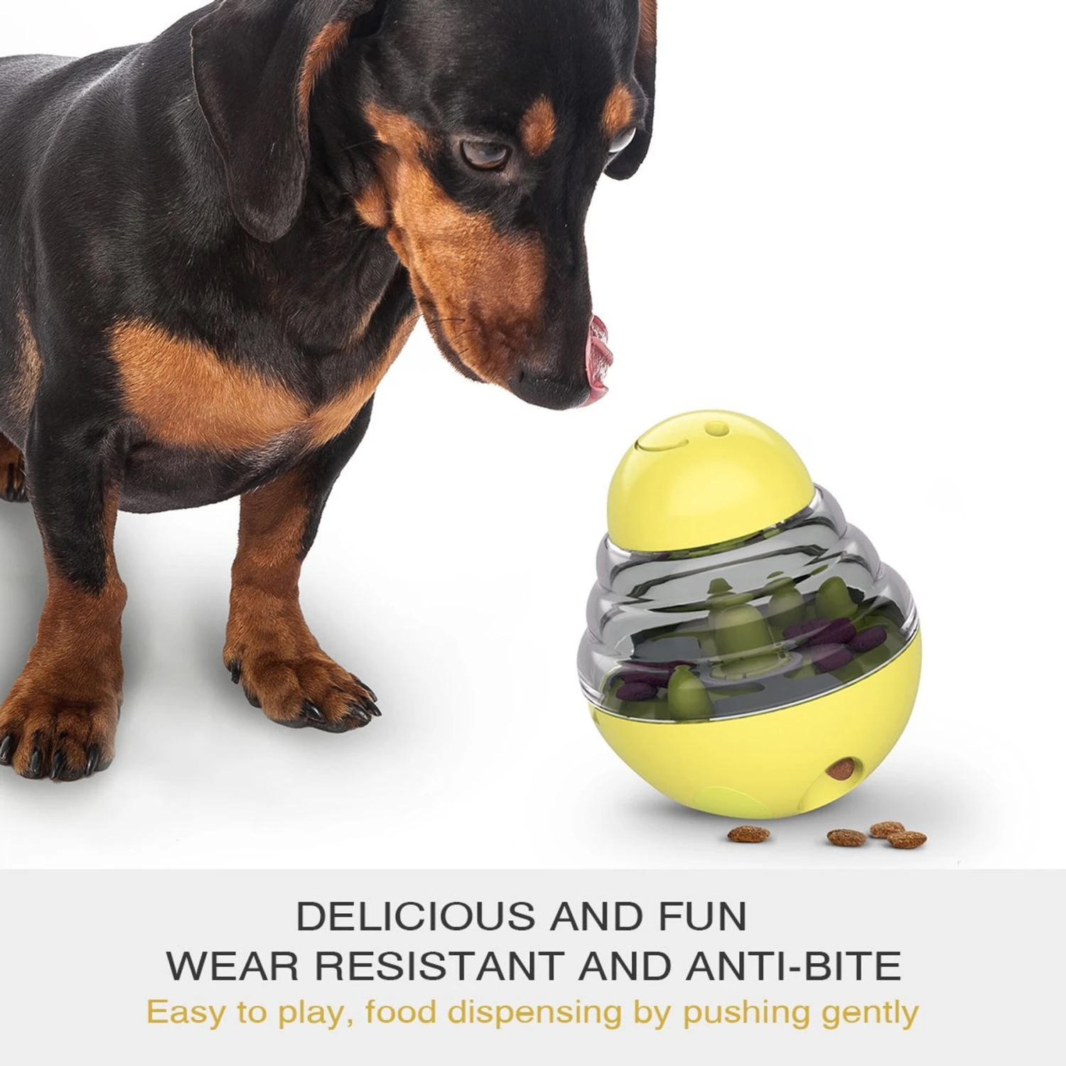 Hanamya Interactive Food/Treats Dispensing Dog Toy - Image 3