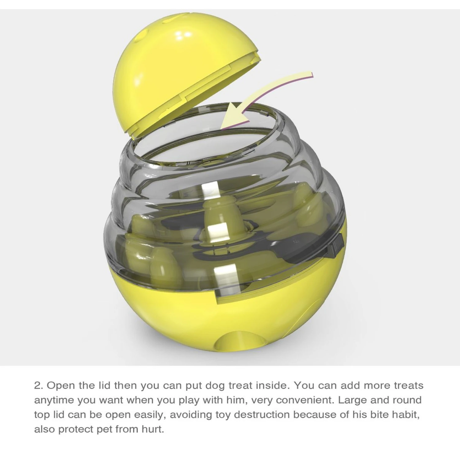 Hanamya Interactive Food/Treats Dispensing Dog Toy - Image 8