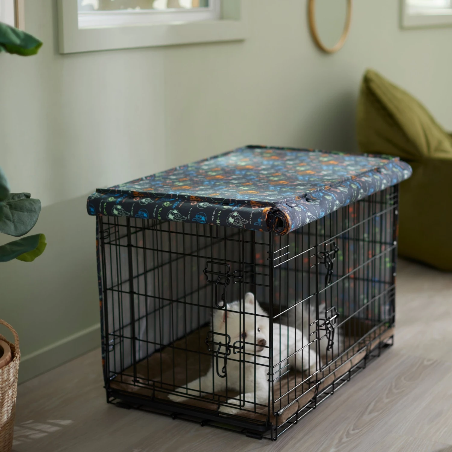 STAR WARS THE MANDALORIAN GROGU AUREBESH Crate Cover - Image 6