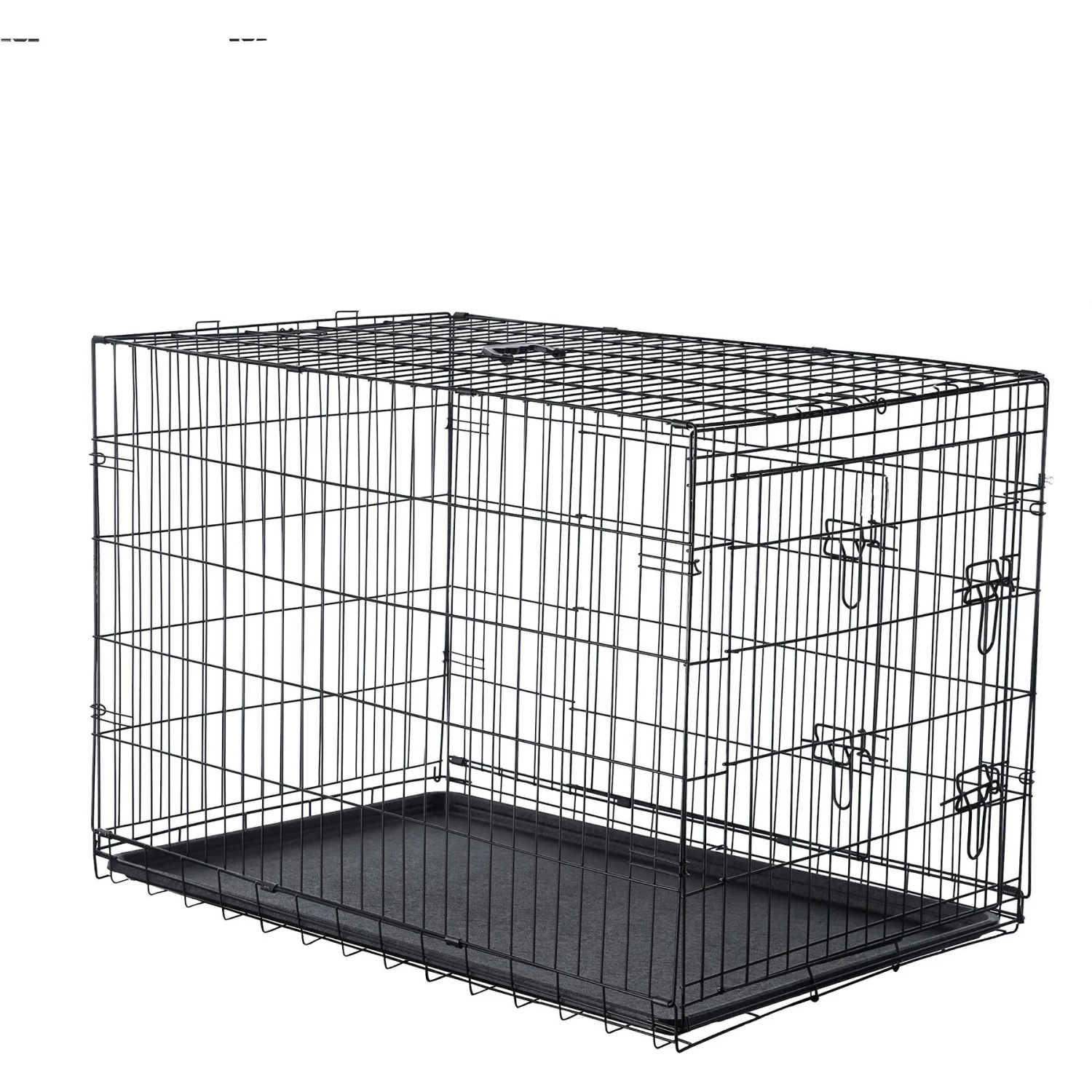 Pet Adobe Portable Folding Wire Dog Crate - Image 5