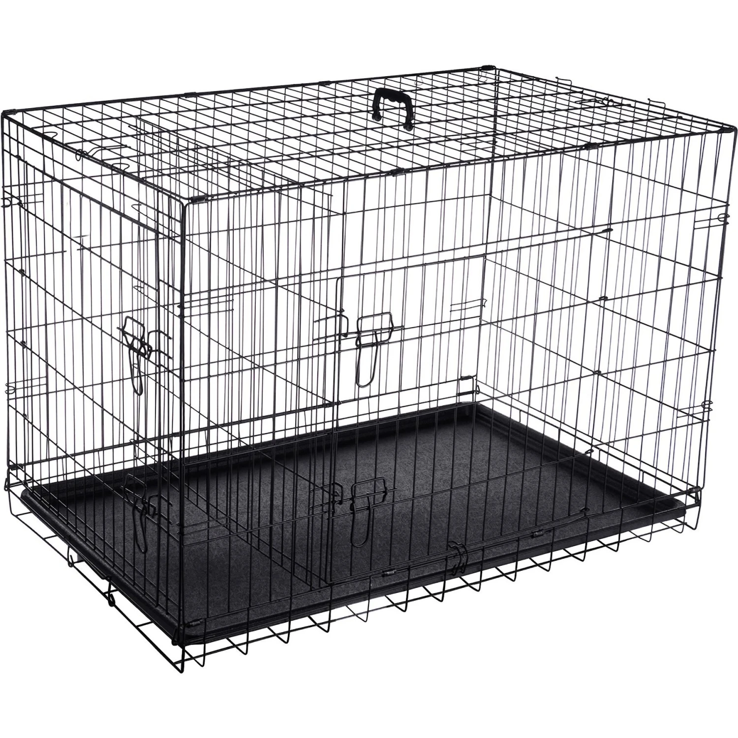 Pet Adobe Portable Folding Wire Dog Crate - Image 6