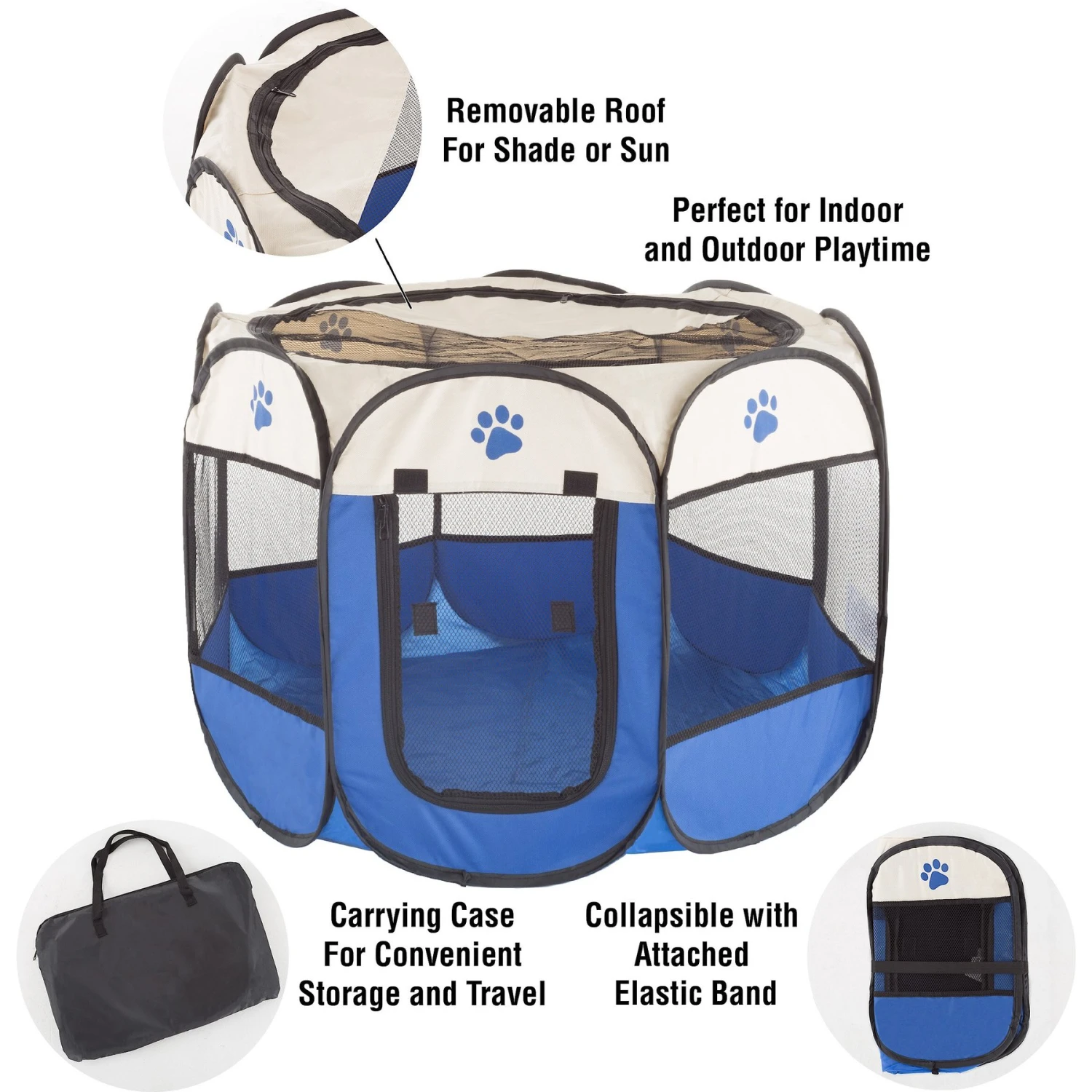Pet Adobe Pop-Up Dog Playpen - Image 3