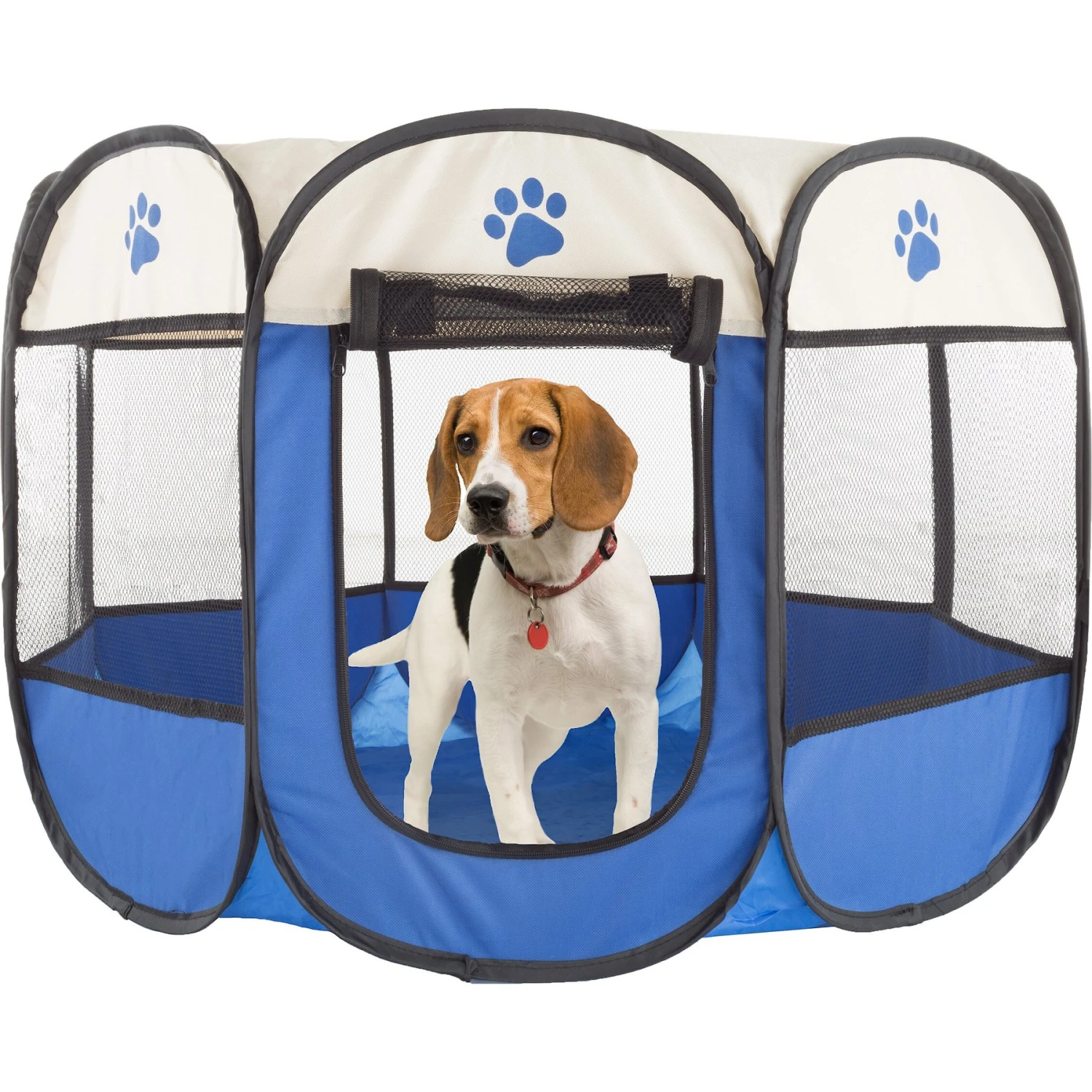 Pet Adobe Pop-Up Dog Playpen - Image 4