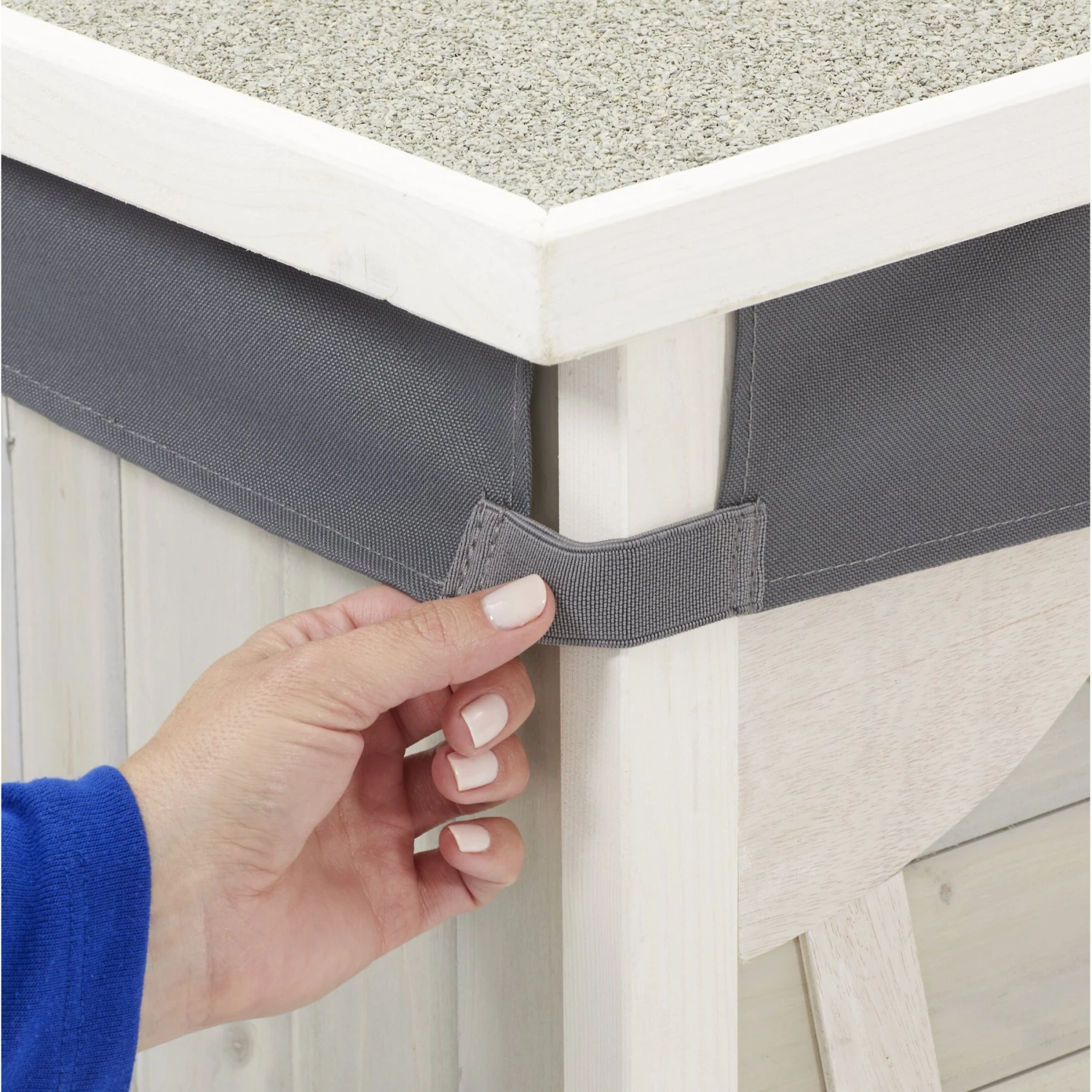 MidWest Homes Eilio Dog House Insulation Kit, Light Gray - Image 7