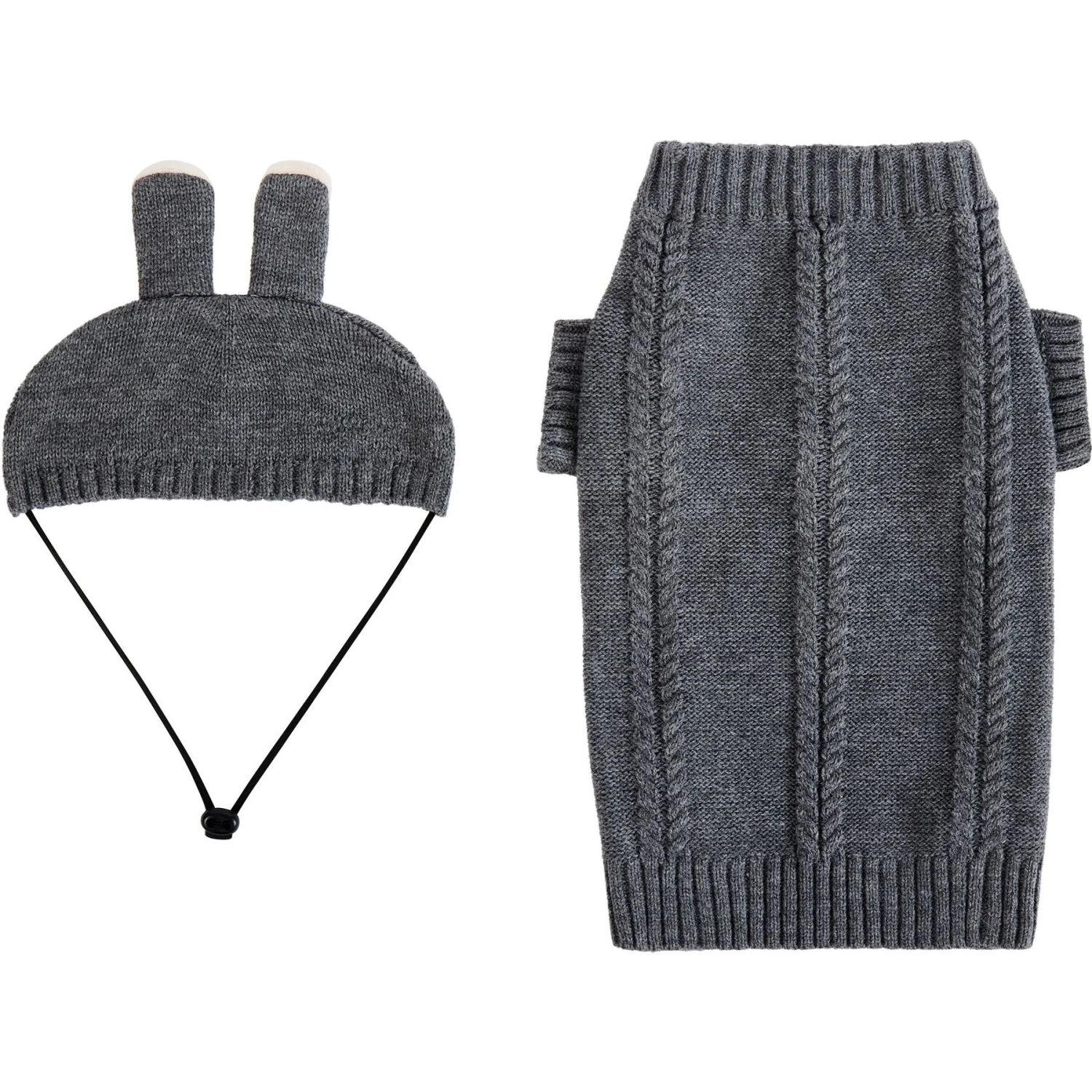 Frisco Bunny Hooded Dog & Cat Sweater - Image 4