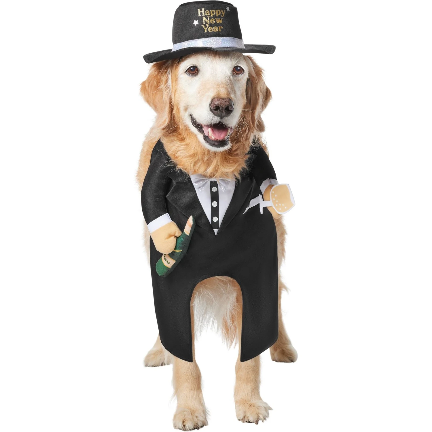Frisco Front Walking New Years Tuxedo Dog & Cat Costume - Image 4