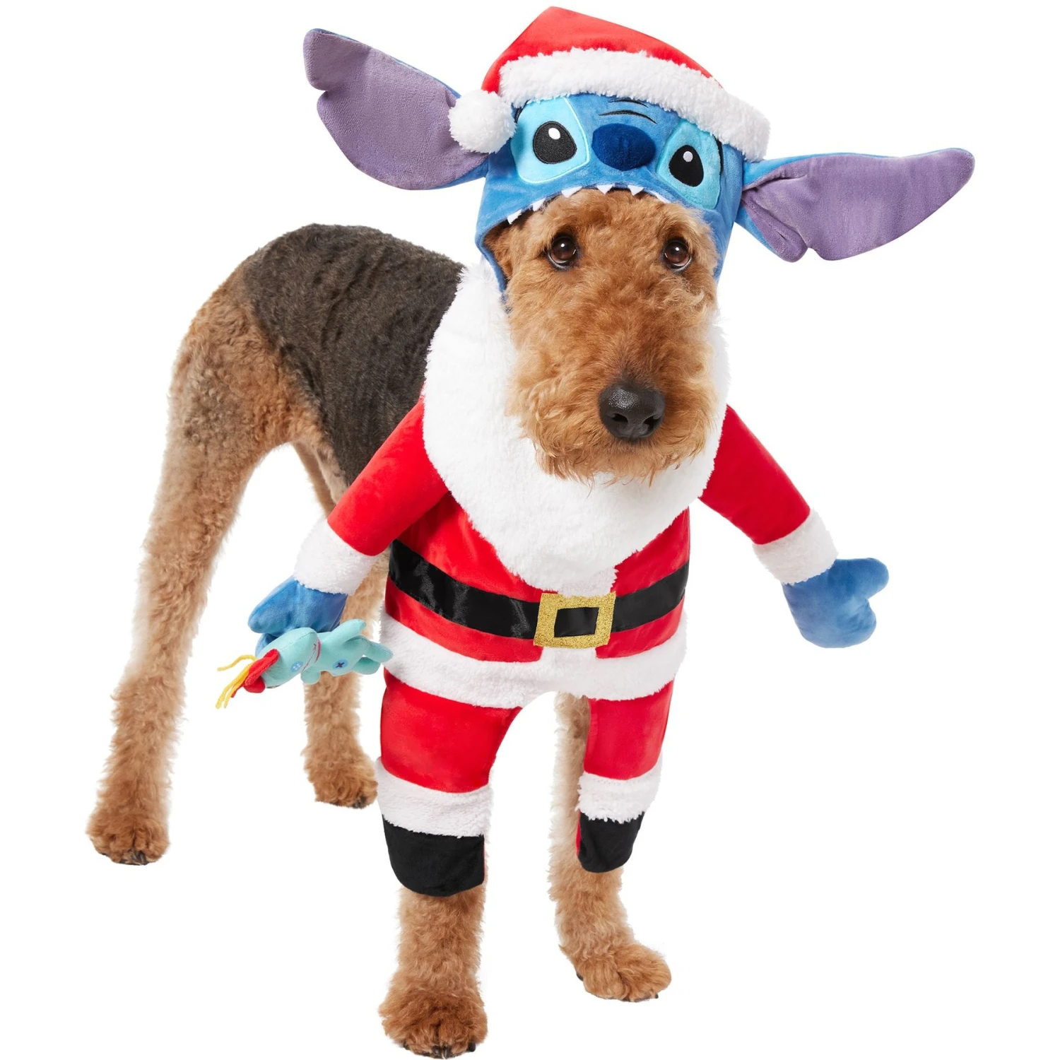 Disney Santa Stitch Walking Dog & Cat Costume - Image 4
