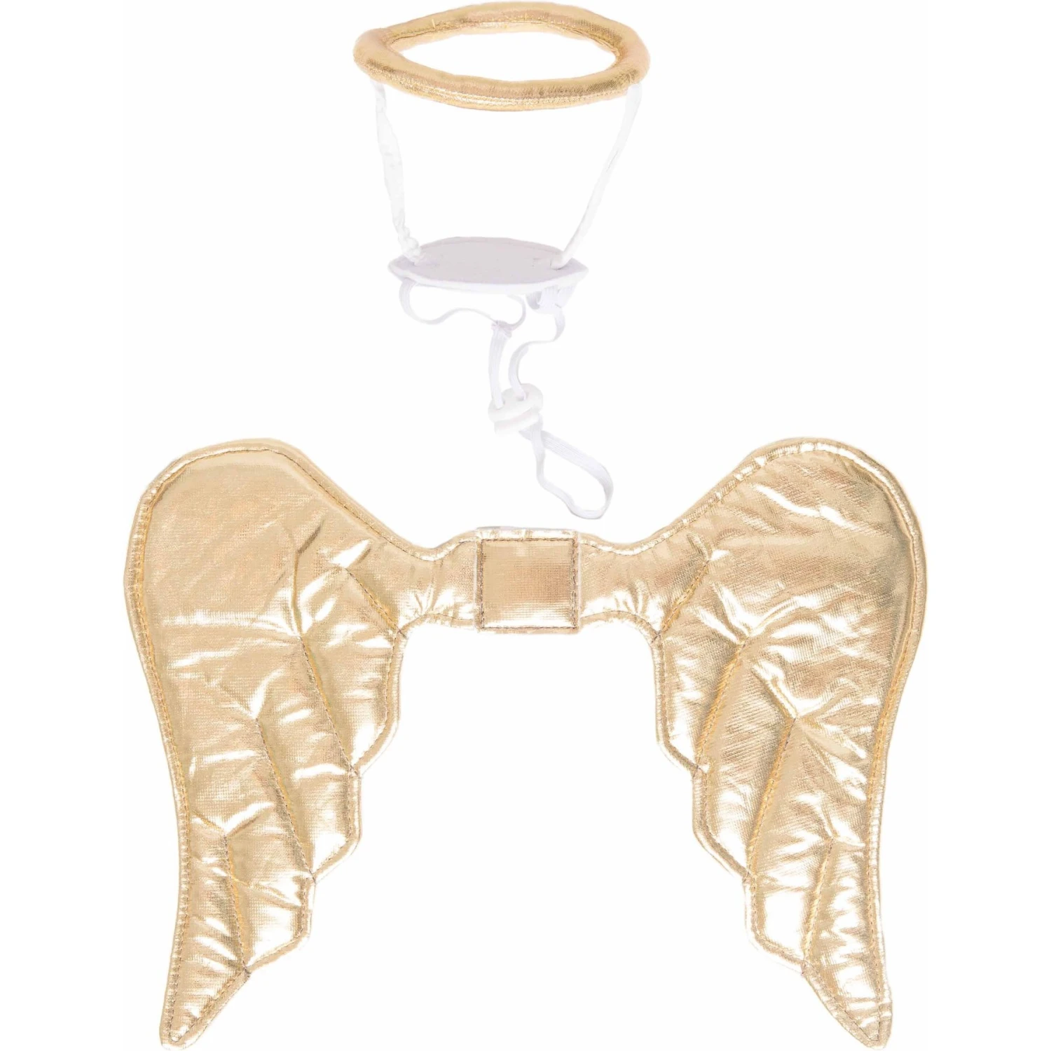Pet Krewe Angel Wings Gold Dog Costume, One Size - Image 4