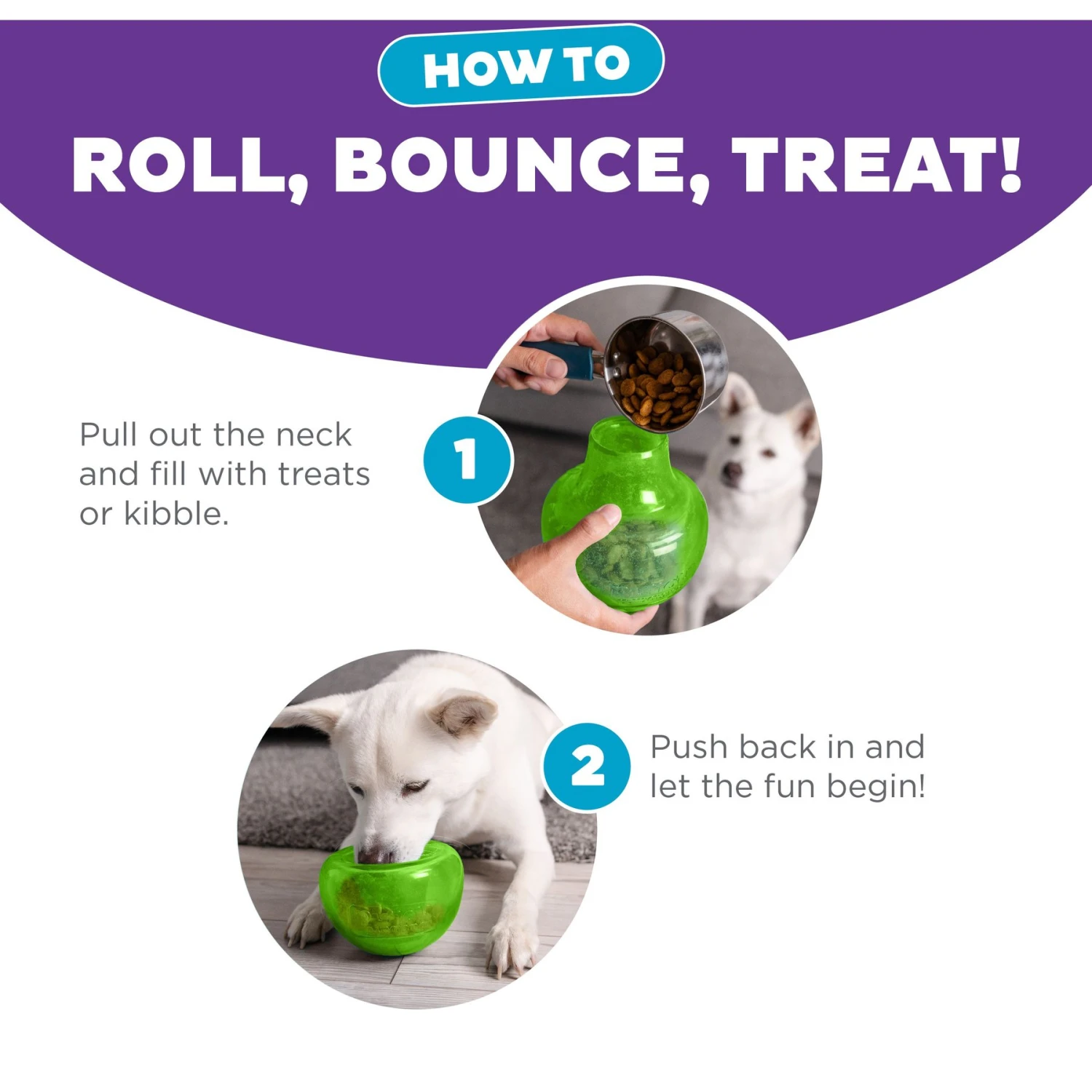 Planet Dog Orbee-Tuff Snoop Interactive Treat Dispensing Dog Toy - Image 4