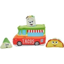 Outward Hound Hide A Taco Puzzle Plush Dog Toy