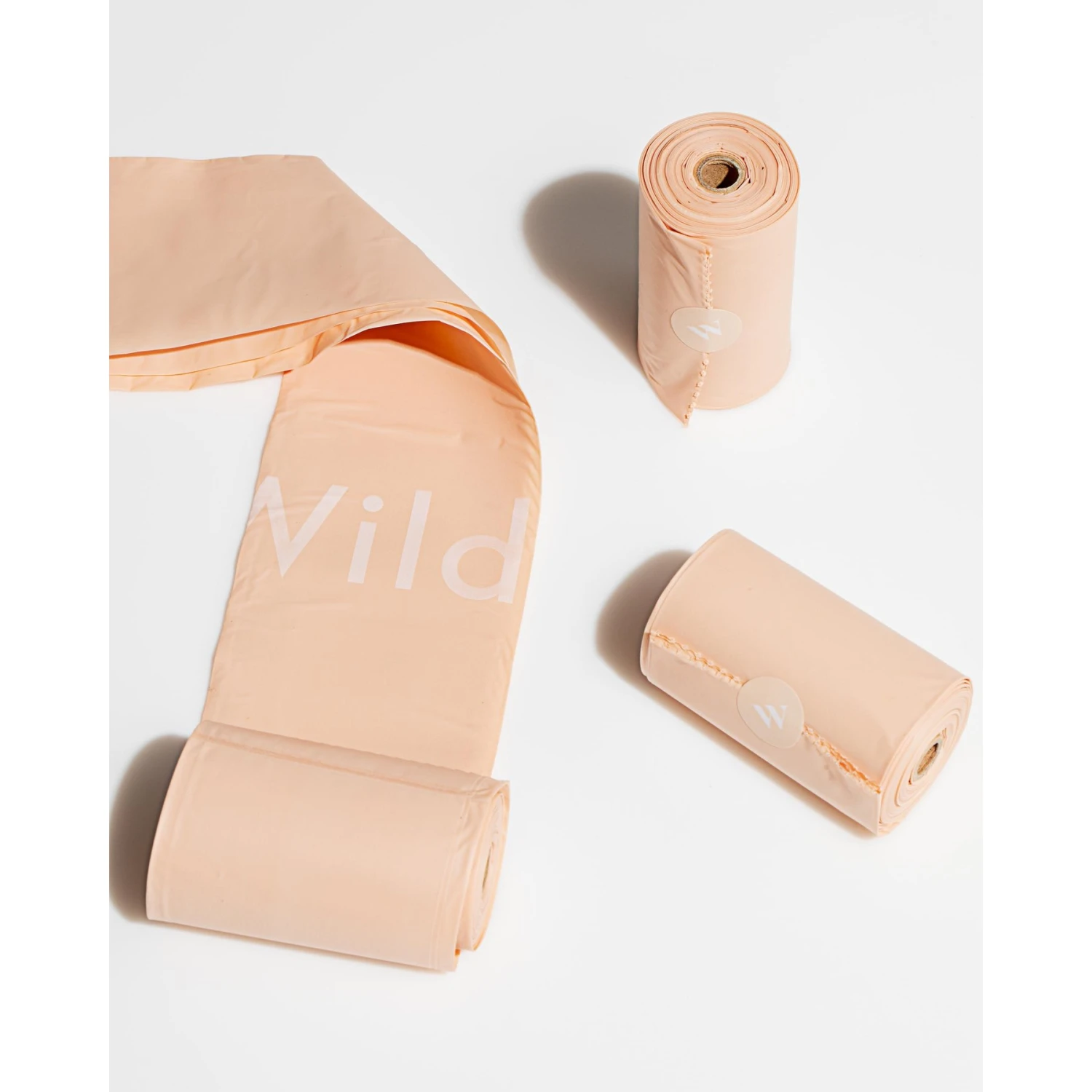 Wild One Dog Poop Bags, Tan, 60 Count - Image 2