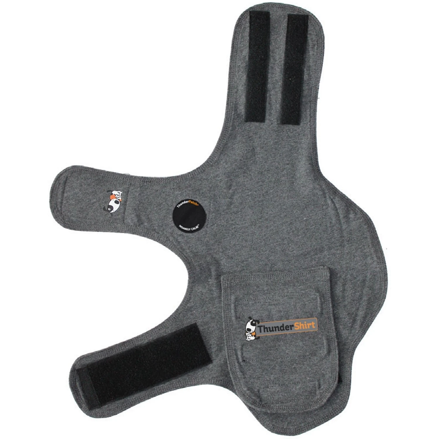 ThunderShirt Classic Anxiety & Calming Vest For Dogs, Heather Grey & ThunderEase Calming Diffuser For Dogs - Image 5