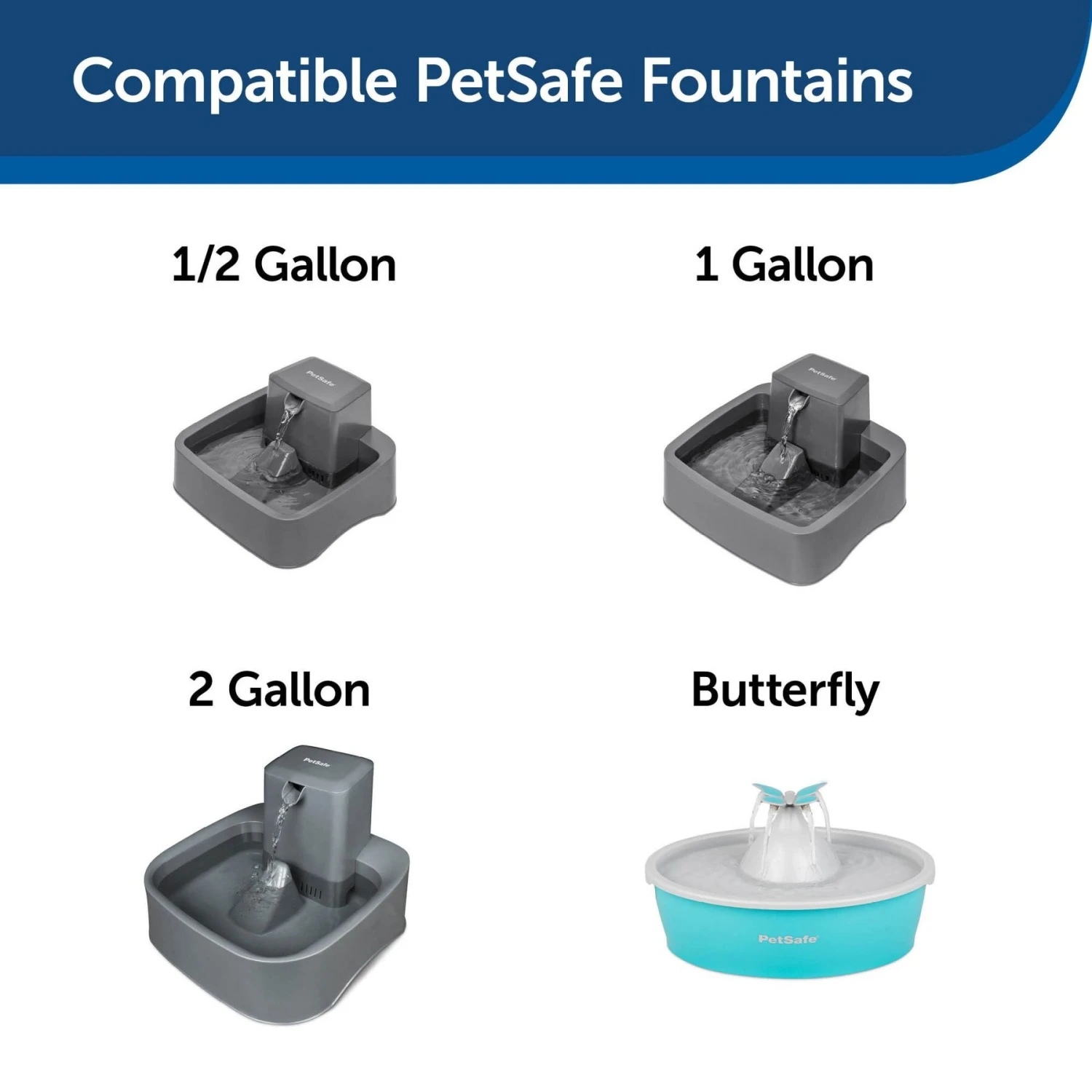 PetSafe Drinkwell Fountain Replacement Pump With Grommet Dog Fountain Pump - Image 3