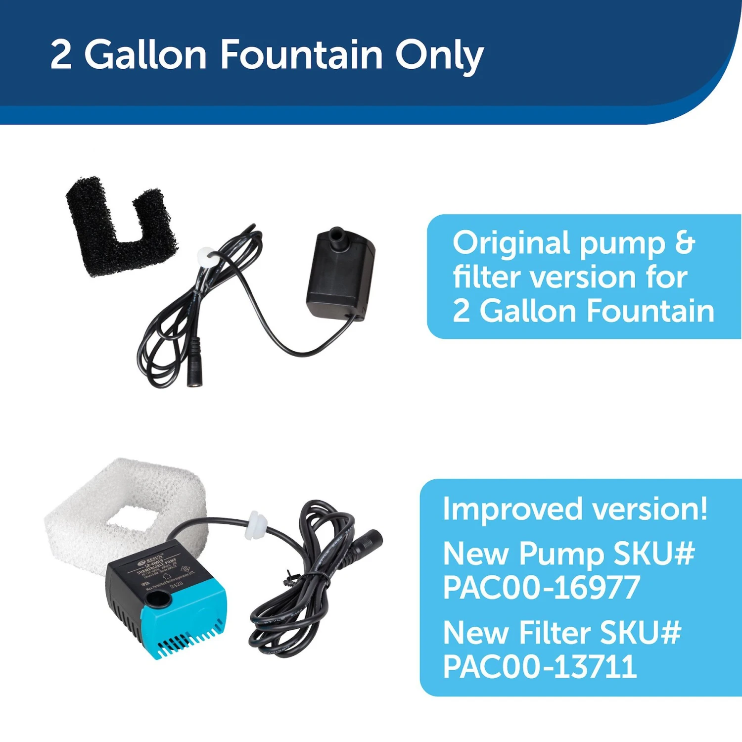 PetSafe Drinkwell Fountain Replacement Pump With Grommet Dog Fountain Pump - Image 6