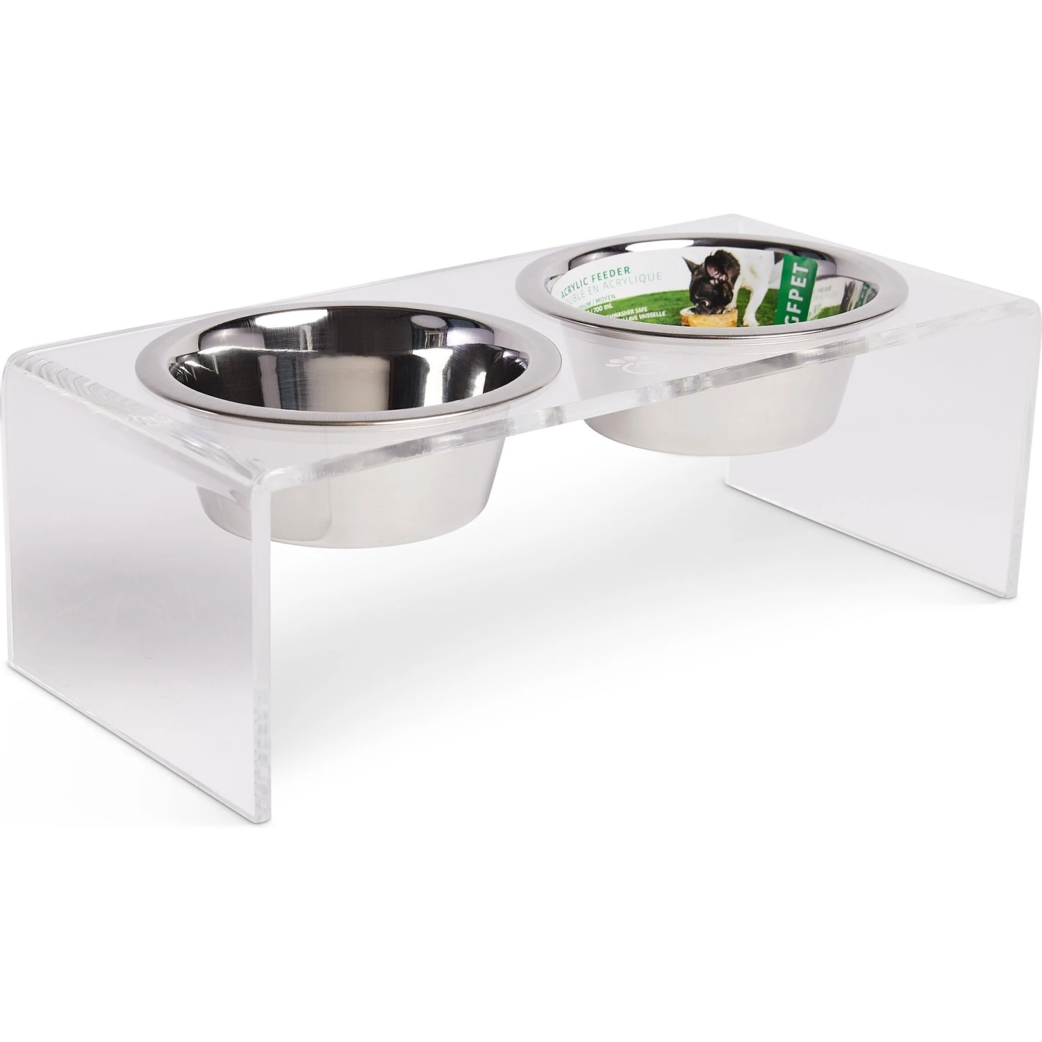 GF Pet Acrylic Cat & Dog Feeder - Image 3