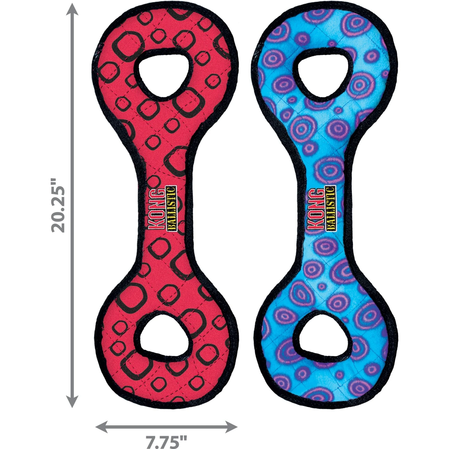 KONG Ballistic Tug Dog Toy, Color Varies - Image 3