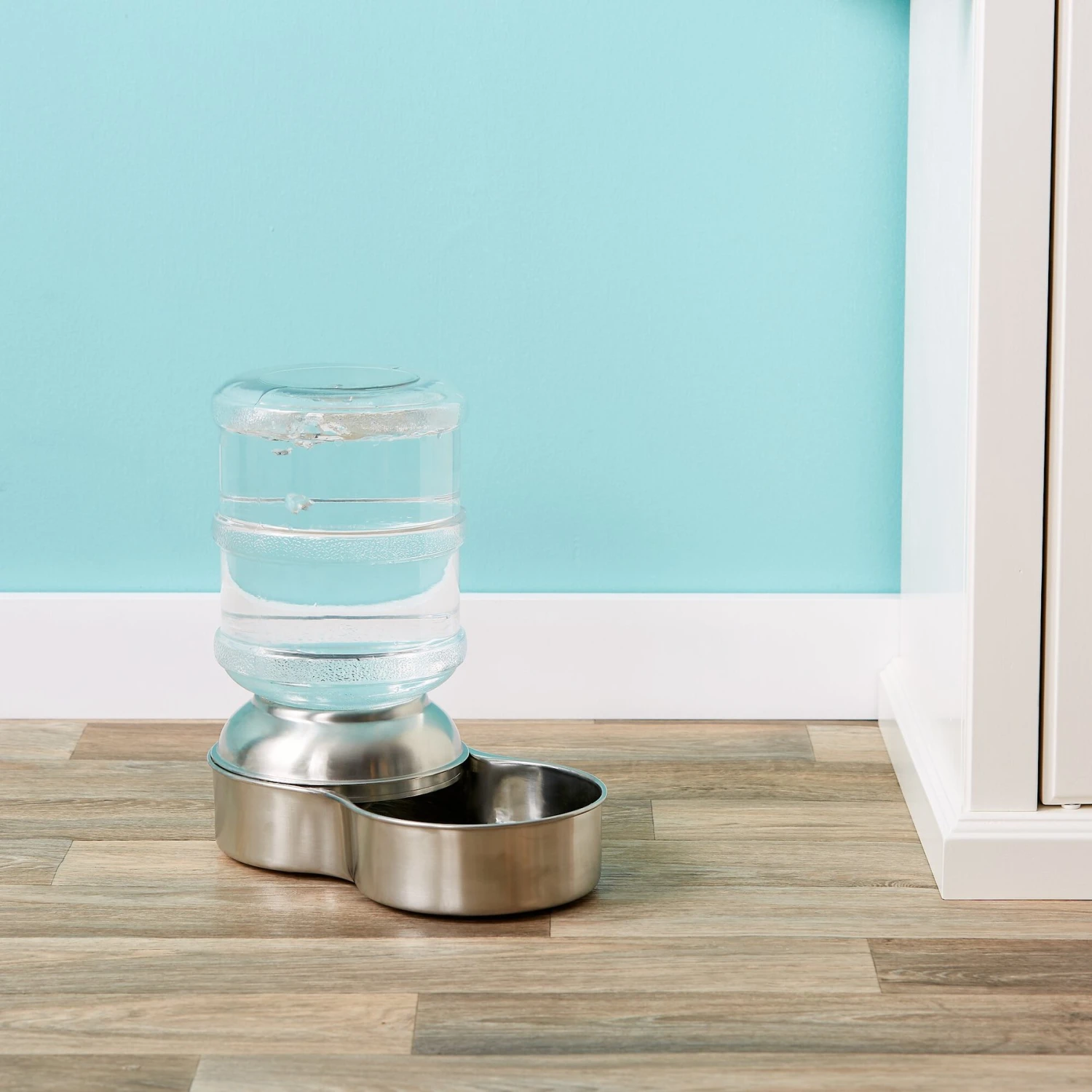 Petmate Stainless Steel Replendish Waterer - Image 3