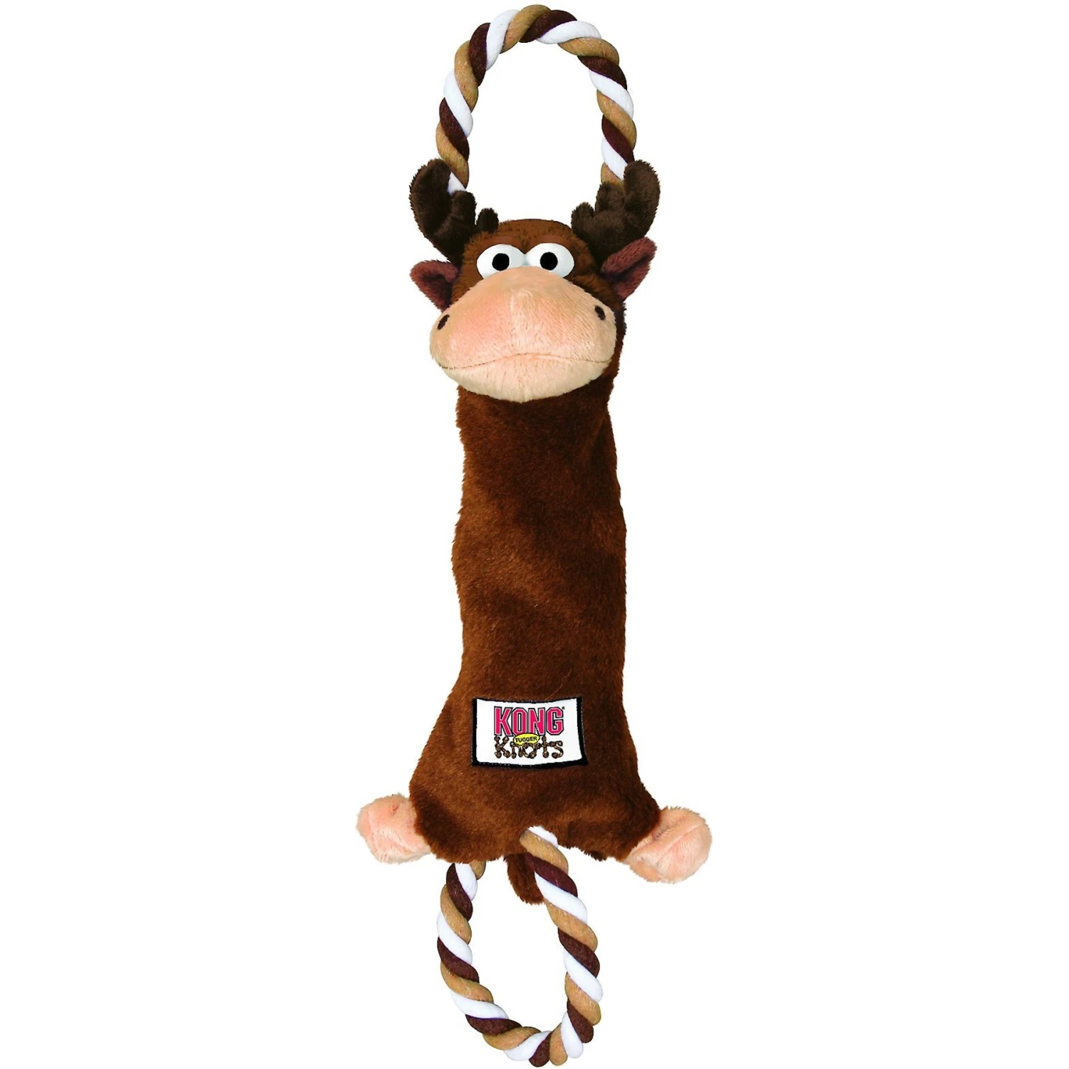 KONG Tuggerknots Moose Dog Toy