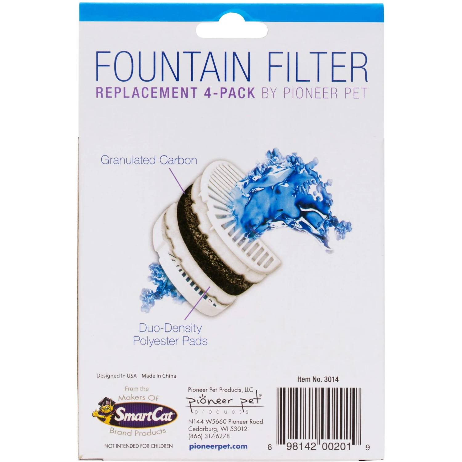 Pioneer Pet Replacement Filters For Ceramic & Stainless Steel Fountains - Image 3