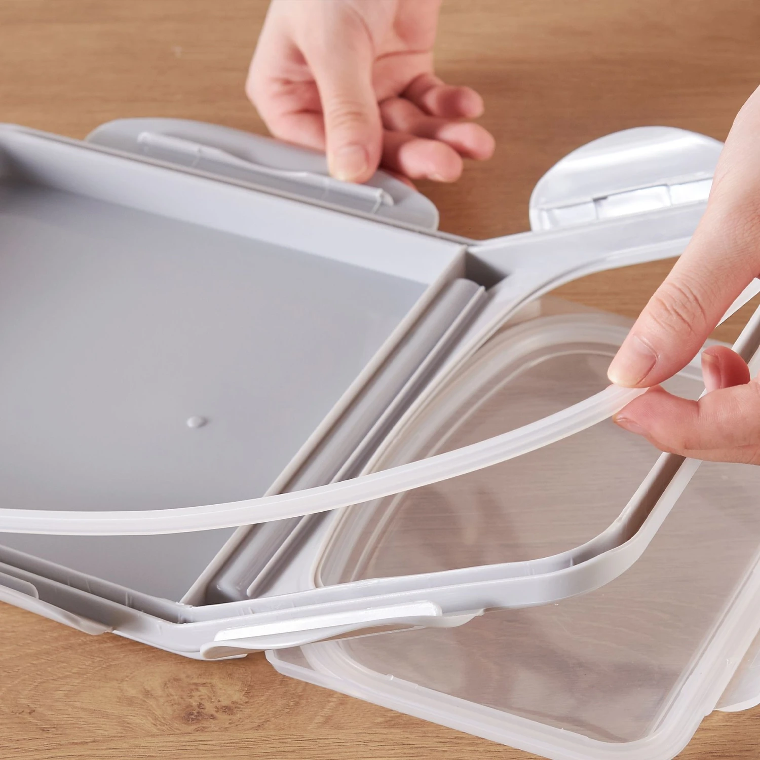 Hanamya Container With Measuring Cup Dog & Cat Food Storage, 2 Count - Image 8