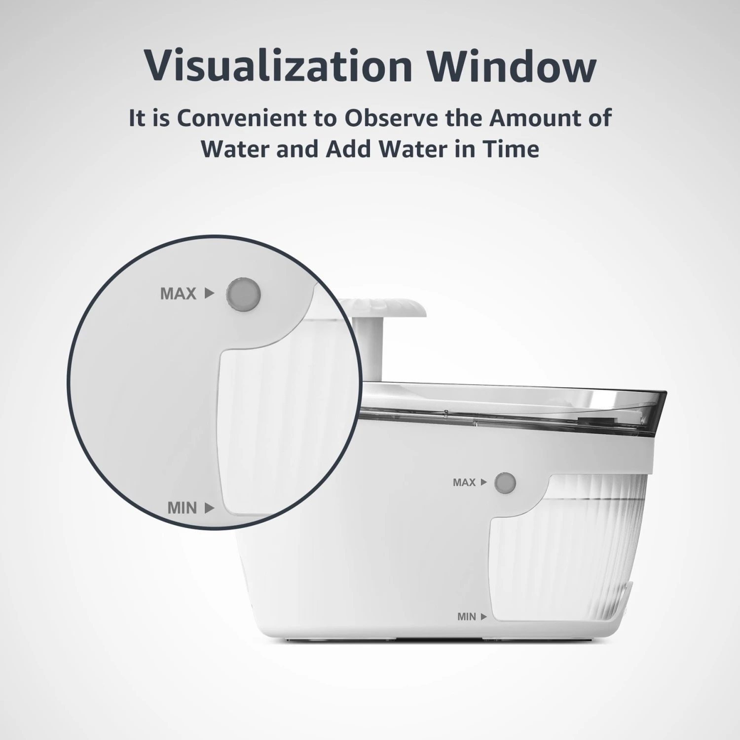 Petdiary Wireless Auto-Sensing Dog & Cat Water Fountain, Large - Image 5