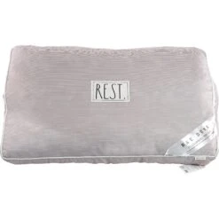 Rae Dunn "Rest" Orthopedic Dog & Cat Pillow Bed