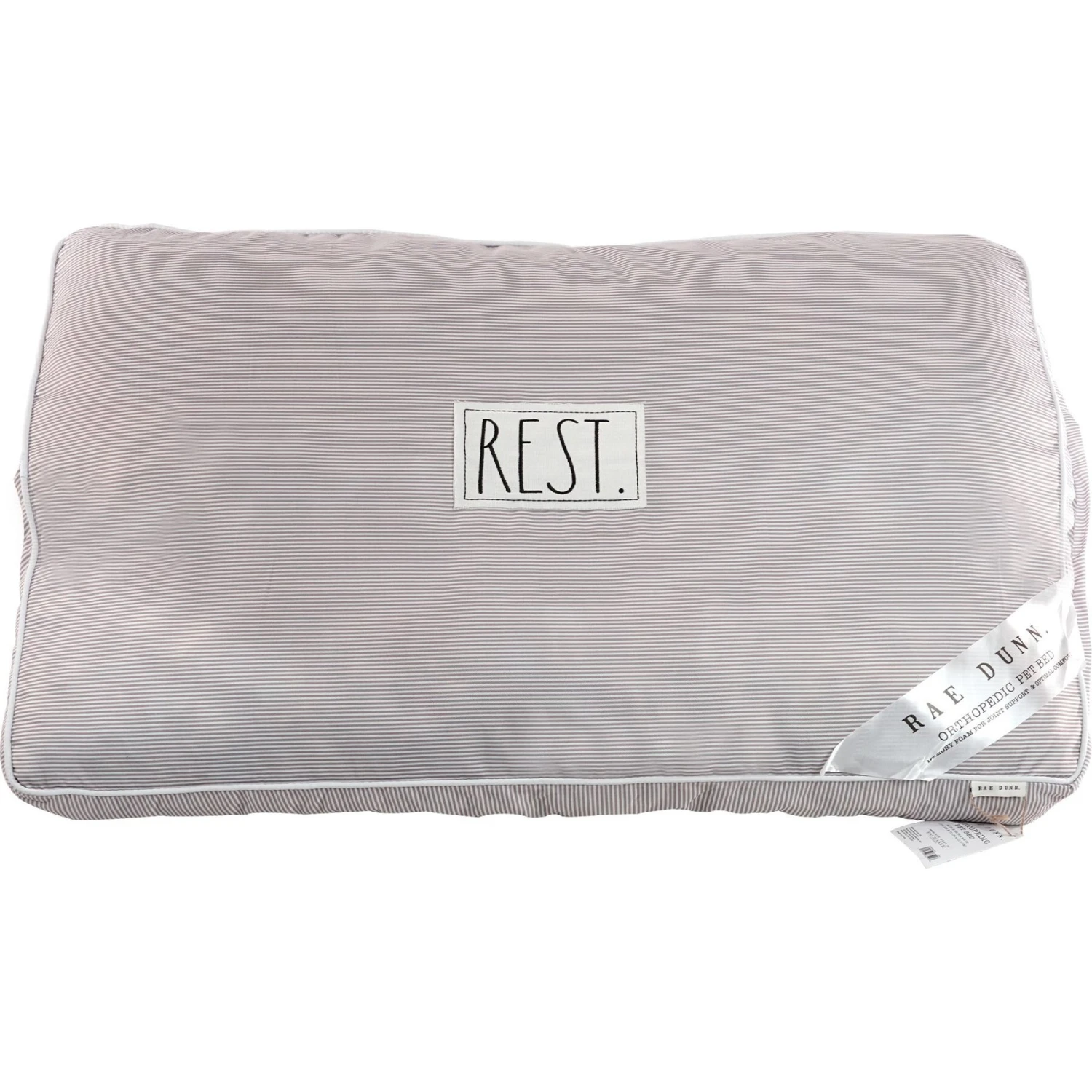Rae Dunn "Rest" Orthopedic Dog & Cat Pillow Bed