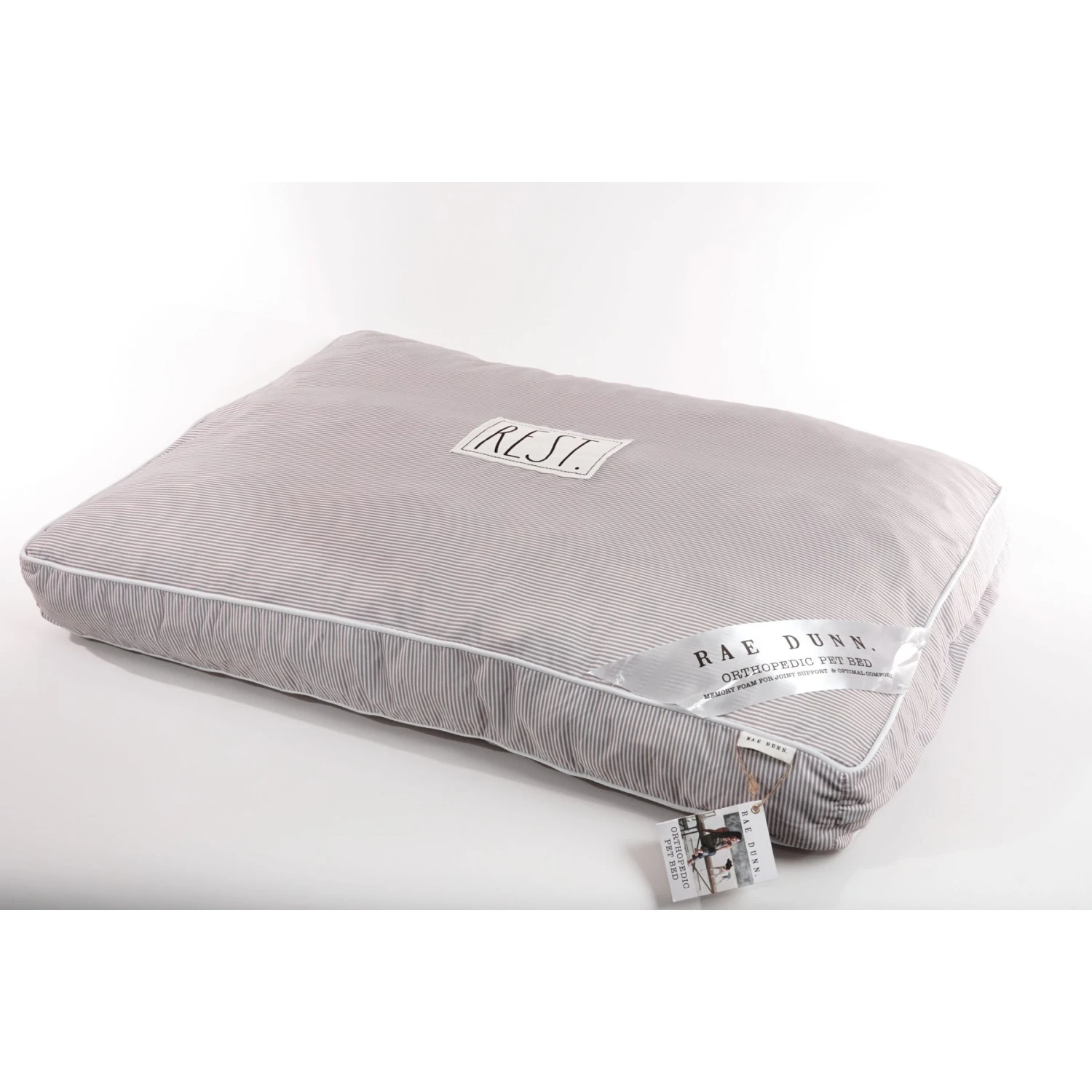 Rae Dunn "Rest" Orthopedic Dog & Cat Pillow Bed - Image 2