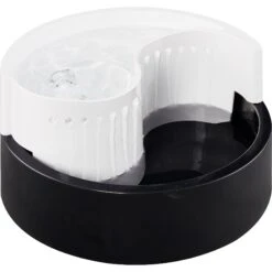 Pioneer Pet Plastic Dog & Cat Fountain Fung Shui Design, 60-oz