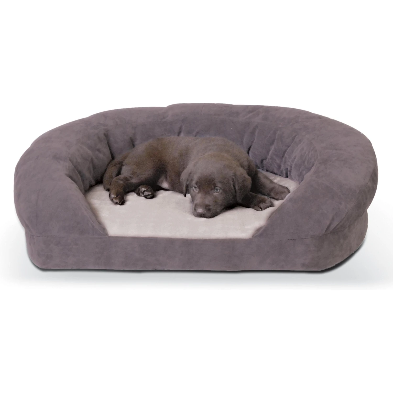 K&H Pet Products Orthopedic Bolster Cat & Dog Bed