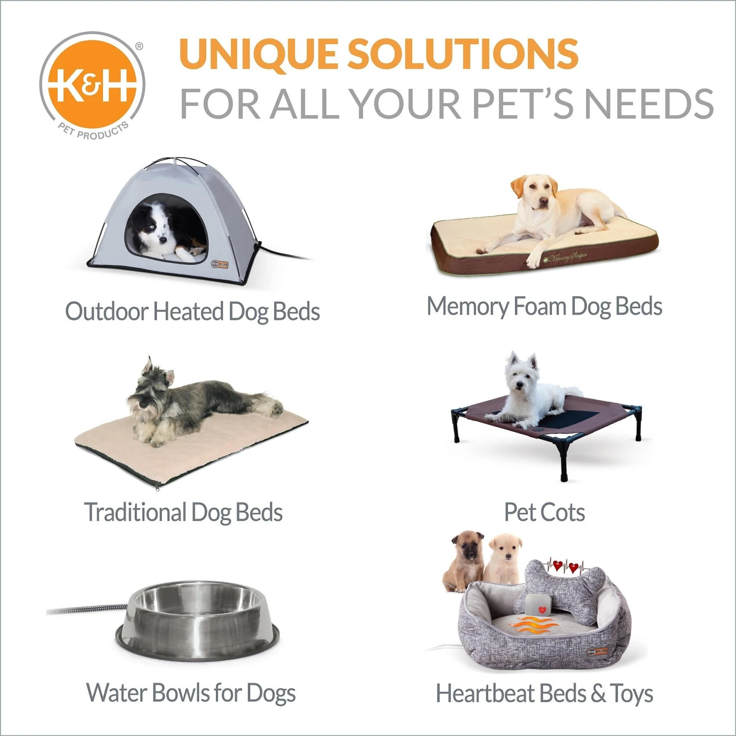 K&H Pet Products Orthopedic Bolster Cat & Dog Bed - Image 6