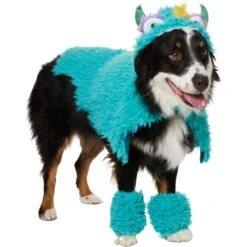 Frisco Faux Fur Monster Clash Dog & Cat Costume