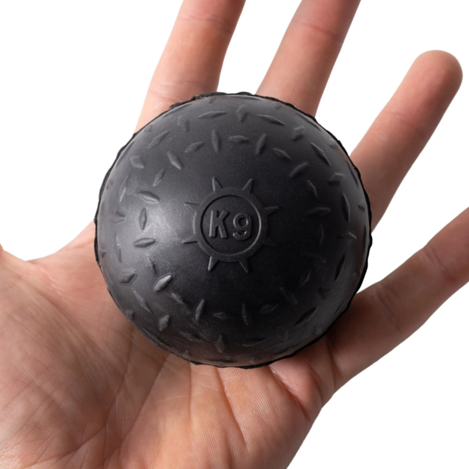 Monster K9 Dog Toys Ultra Durable Dog Ball, Black - Image 4