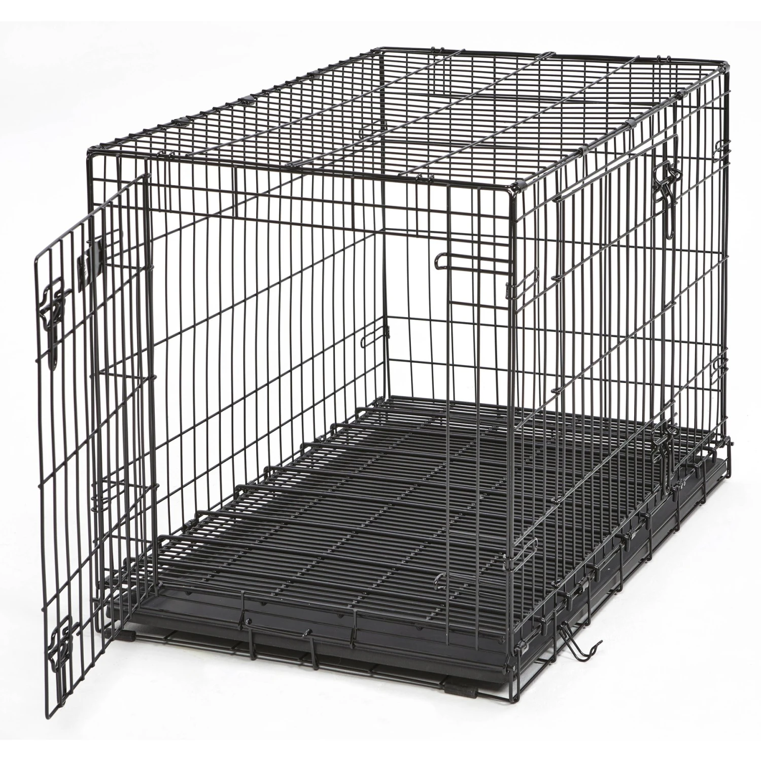 MidWest Curved Latch Dog Crate Floor Grid, Black - Image 2