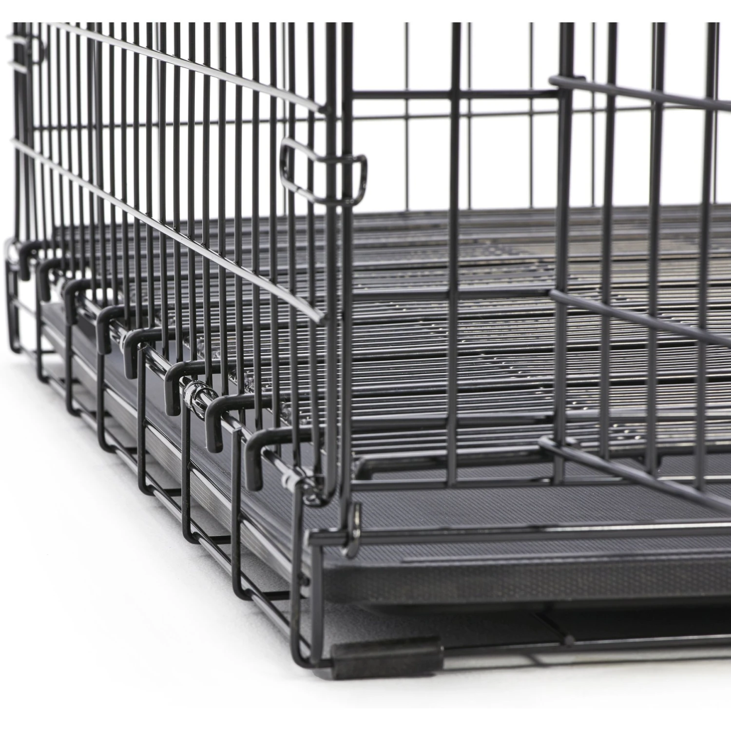 MidWest Curved Latch Dog Crate Floor Grid, Black - Image 3