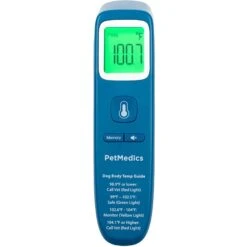PetMedics Non-Contact Dog Thermometer, Blue
