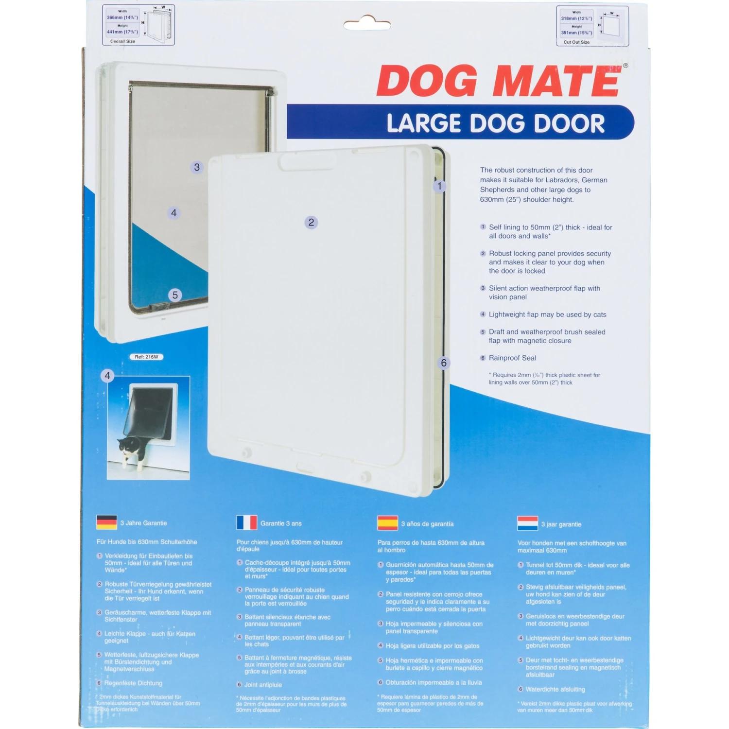 Dog Mate Dog Door - Image 8