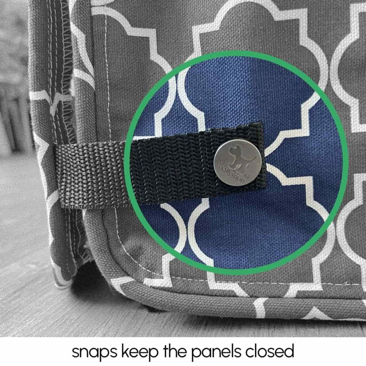 Molly Mutt Dog Crate Cover, Forever Young - Image 6