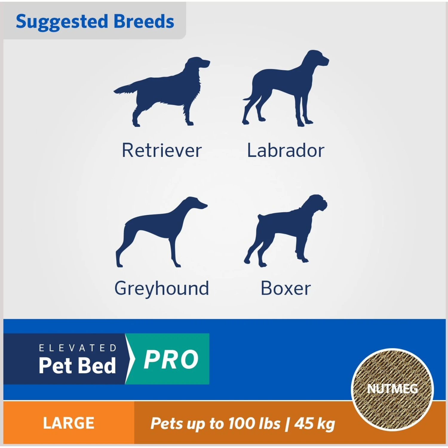 Coolaroo Pro Elevated Dog & Cat Bed - Image 6