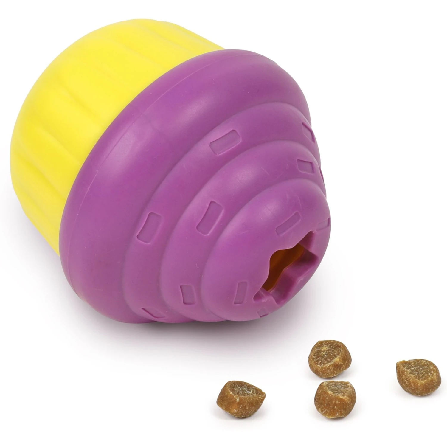 Brightkins Cupcake Treat Dispensing Dog Toy, Large