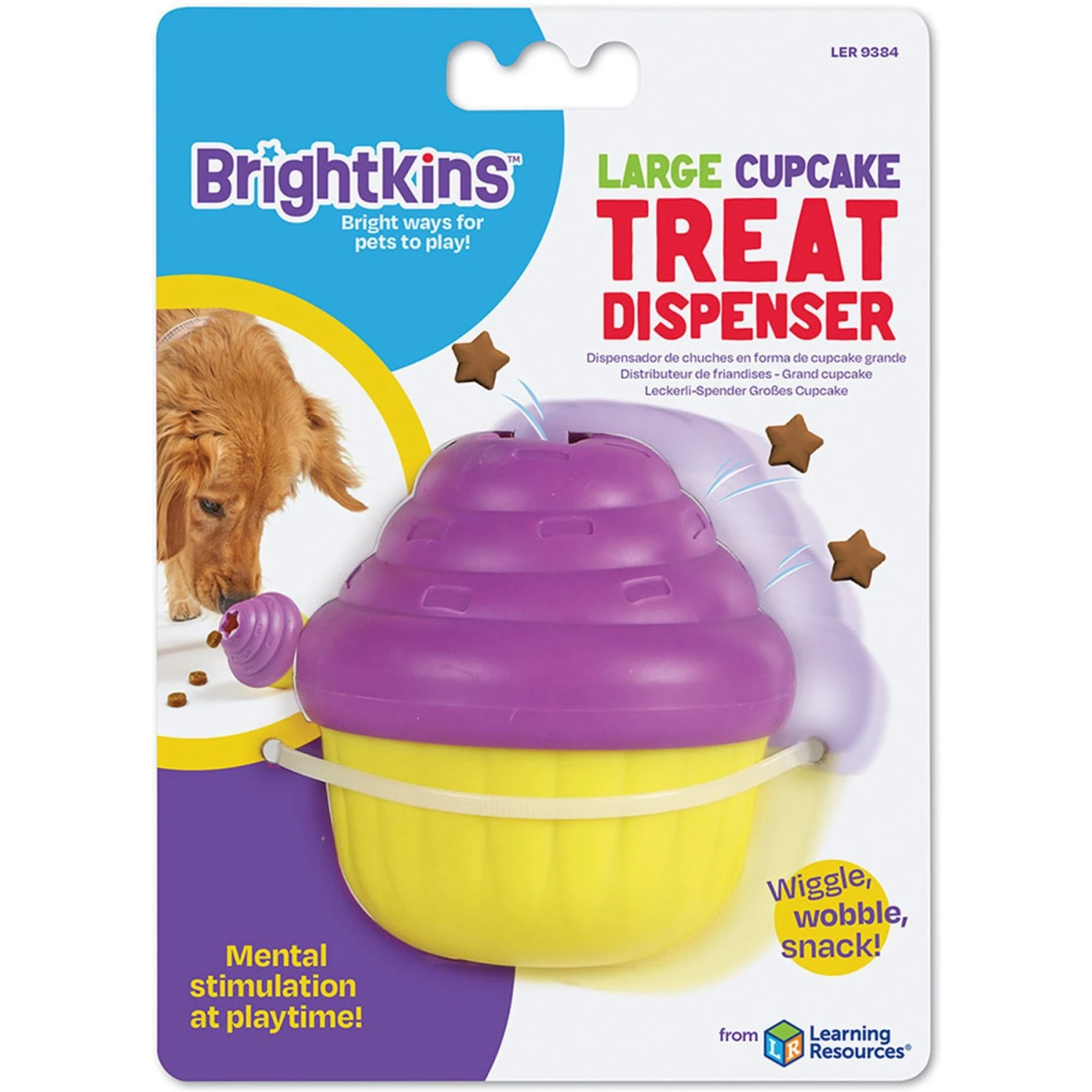 Brightkins Cupcake Treat Dispensing Dog Toy, Large - Image 6