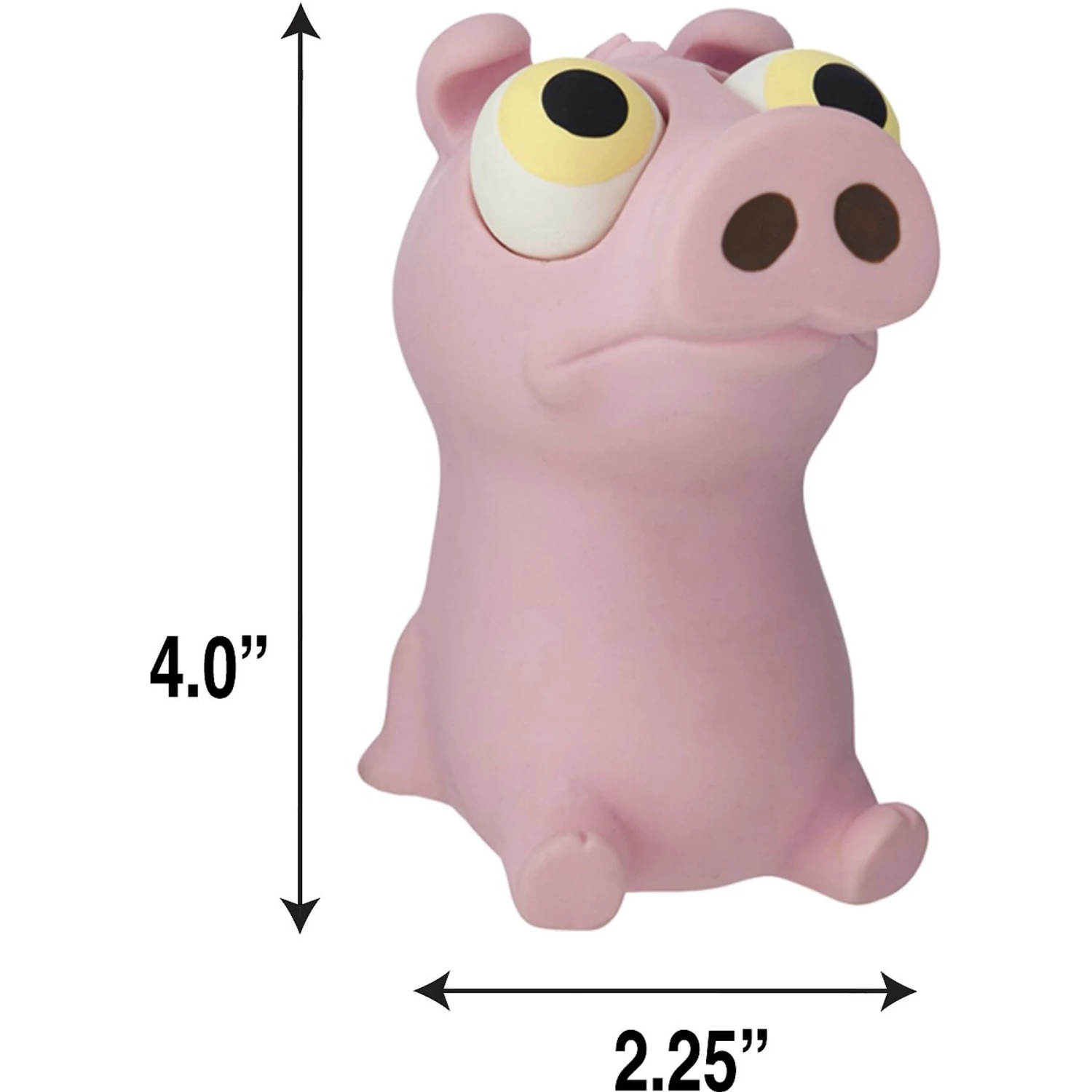 Hartz Bug Eyes Squeak Latex Dog Toy, Character Varies - Image 2