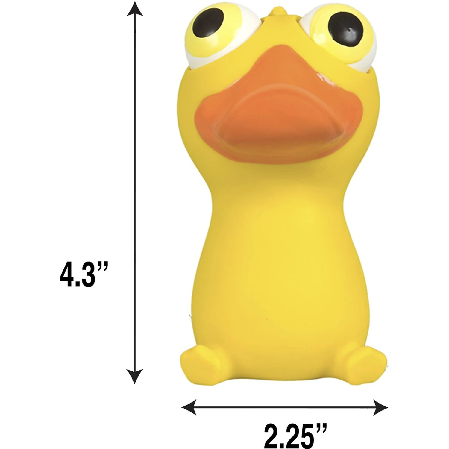 Hartz Bug Eyes Squeak Latex Dog Toy, Character Varies - Image 7