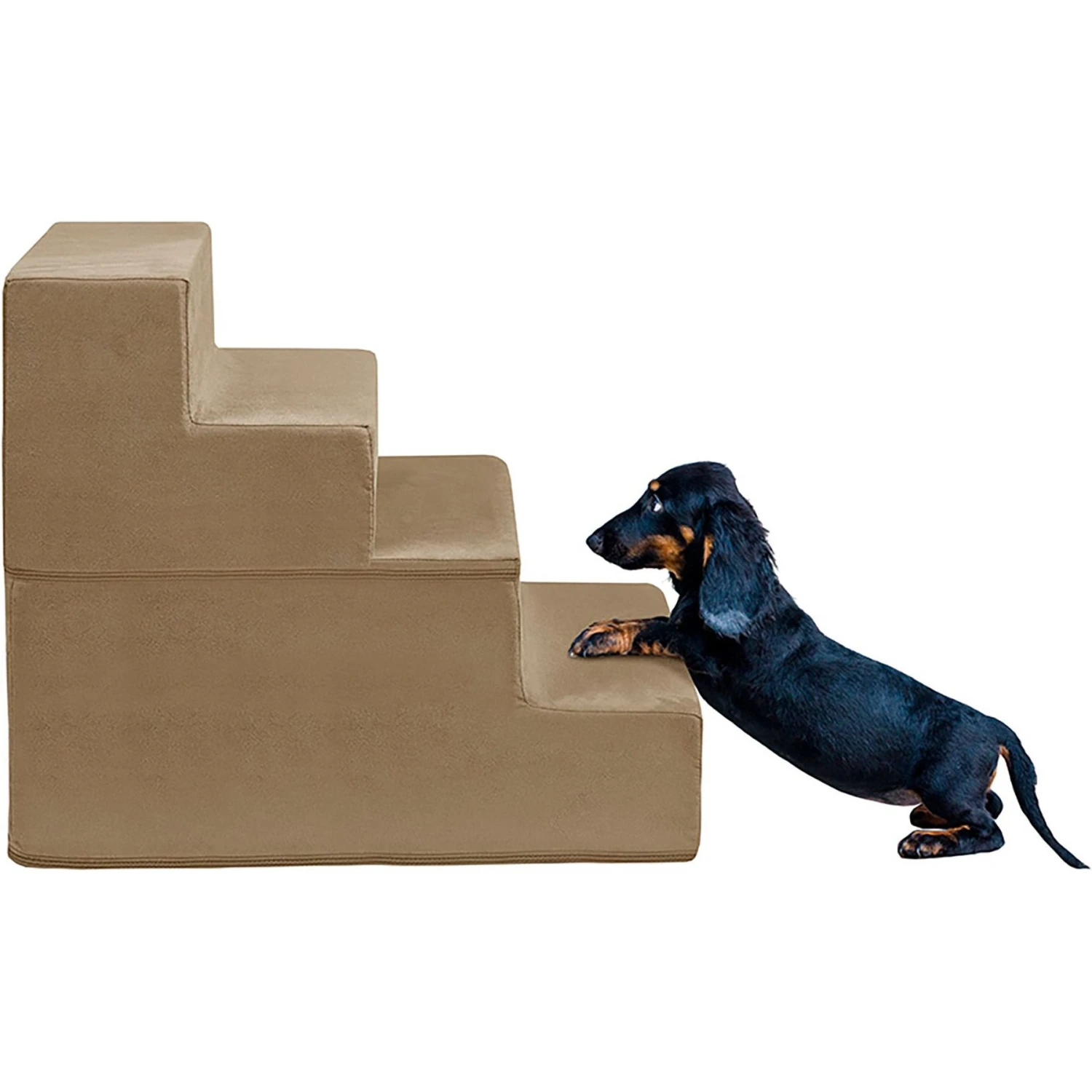 Friends Forever Milo 4-Step Non-Slip Small Dog & Cat Stairs - Image 2