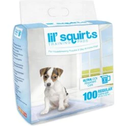 Lil' Squirts Dog Training Pads, 100 Count